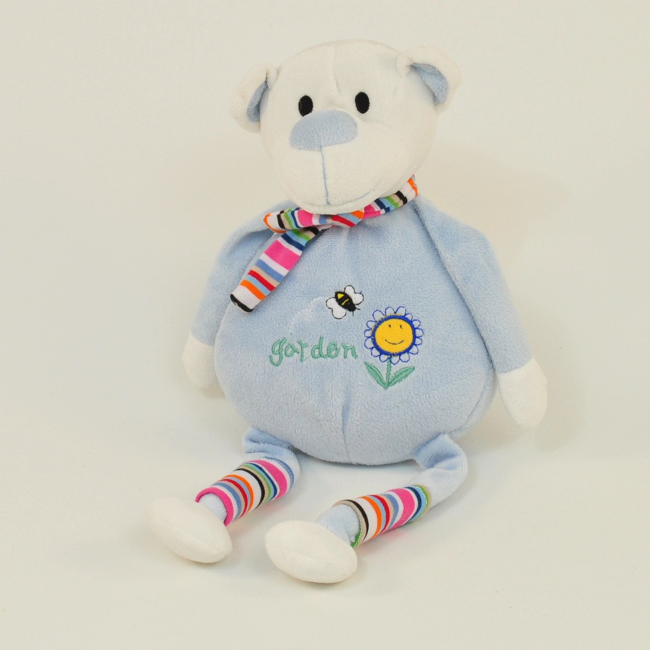 Grey/Blue Bear Stuffie